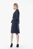 LE REUSSI - Original Wool Dark Grey Blazer