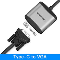 Vention USB Type C Converter Type C to HDMI VGA USB 3.0 PD Power 3.5mm Audio RJ45 Ethernet Adapter SD/TF Card Reader USB HUB NEW