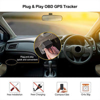 VJOYCAR - Original 2022 Real 4G LTE GPS Tracker Car OBD Locator OBDii Diagnostic Tool DTC Code Vibration Alarm Geo-Fence Real Time Tracking