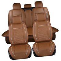 PU Leather Automotive Universal Car Seat Covers T-Shit Fit Seat Cover Accessories for Kia Aio Ford Focus 2 Lada Granta Toyota